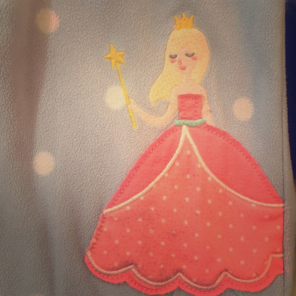 3 carters 12M fleece sleepers for babygirl
